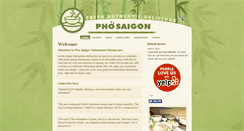 Desktop Screenshot of phosaigoncafe.com